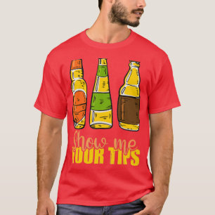 Camiseta Peça de Coquetel do Partido do Barman