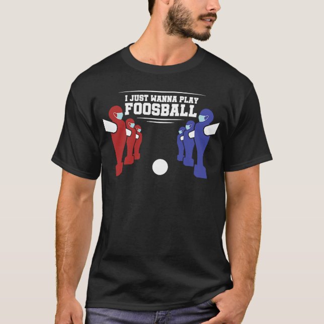 Camiseta Peça de mesa para jogador de futebol (Frente)