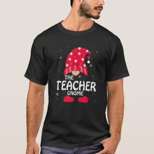 Camiseta Peça de Natal para o Grupo de Famílias Gnome Mat