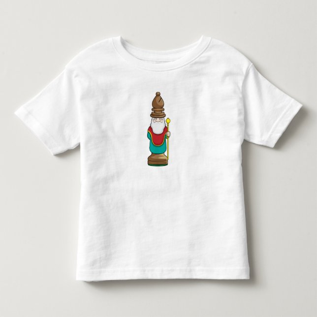 Camiseta Peça de xadrez Bishop Chess (Frente)