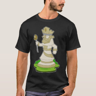 Camiseta Peça de xadrez King Chess