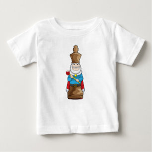 Camiseta Peça de xadrez King Chess