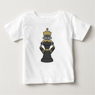Camiseta Peça de xadrez King Crown Chess