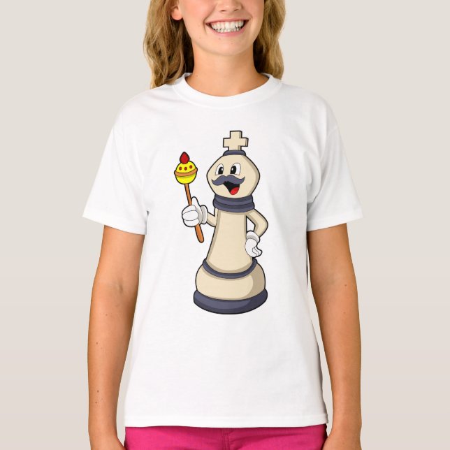 Camiseta Peça de xadrez King no Chess.PNG (Frente)