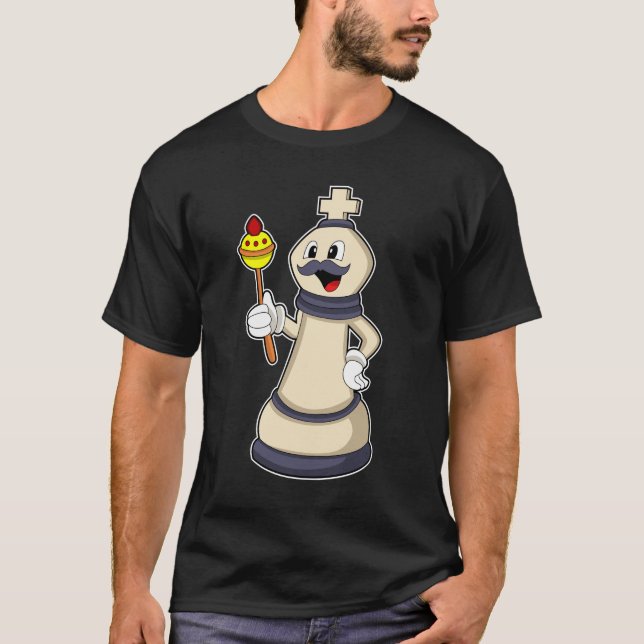 Camiseta Peça de xadrez King no Chess.PNG (Frente)