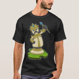 Camiseta Peça de xadrez King Spear Chess