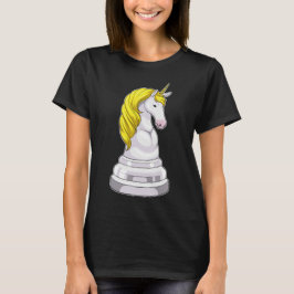 Camiseta Peça de xadrez Knight Unicorn Chess