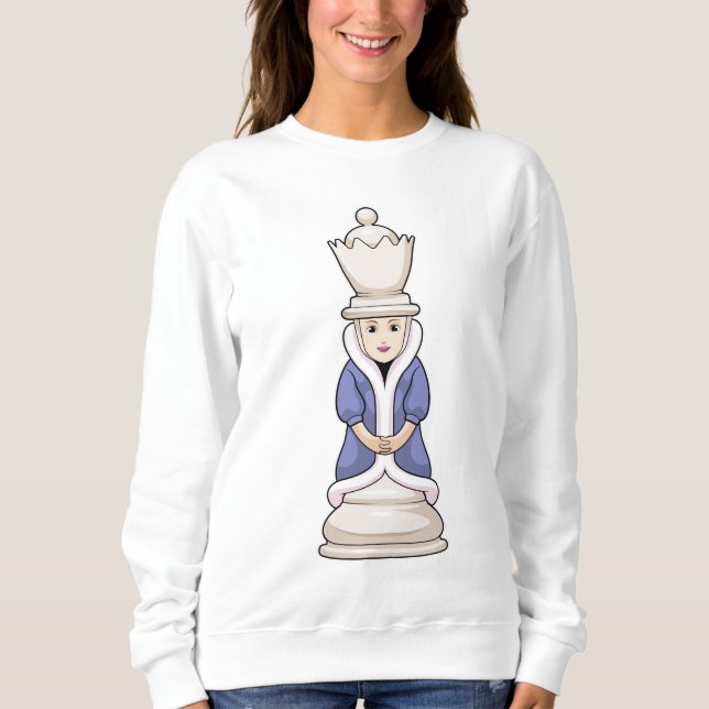 Camiseta Peça de xadrez Queen Chess (Frente)