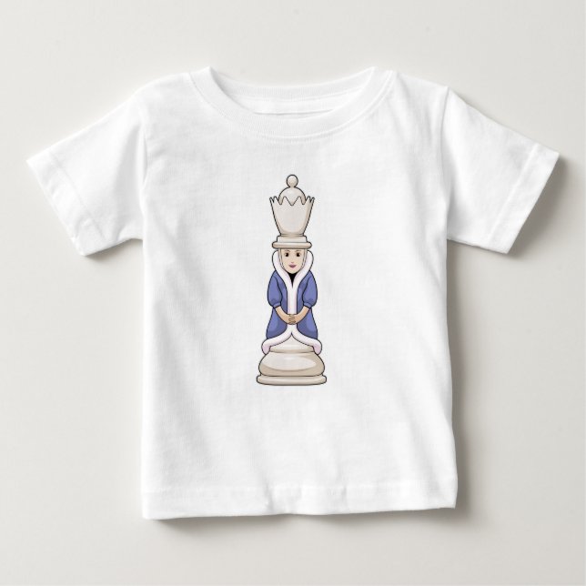 Camiseta Peça de xadrez Queen Chess (Frente)