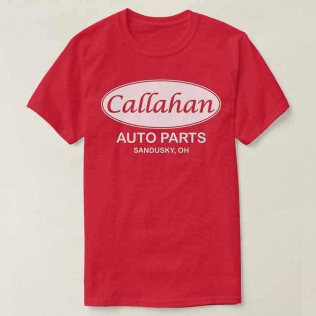 Camiseta Peças automáticas Callahan (Frente do Design)