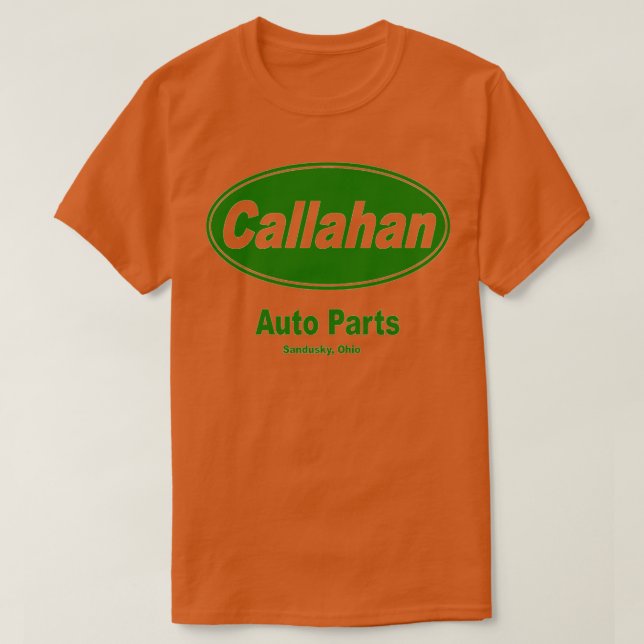 Camiseta Peças automáticas Callahan (Frente do Design)