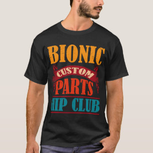 Camiseta Peças Biónicas Pós-Venda Substituição de Joelho e