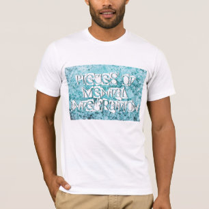 Camiseta peças de integração mental