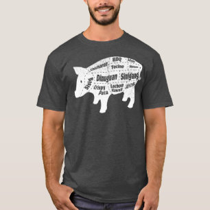 Camiseta Peças    de Pork Pork Filipino Engraçadas