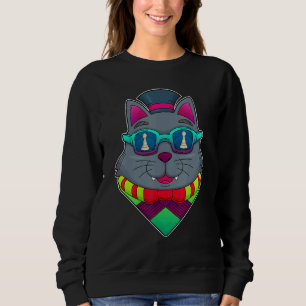 Camiseta Peças de xadrez de gato Jogo de tabuleiro de xadre