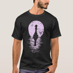 Camiseta Peças de xadrez Rei Rainha Cavalo do Clube de Xadr