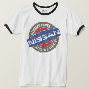 Camiseta Peças genuínas de Nissan do vintage