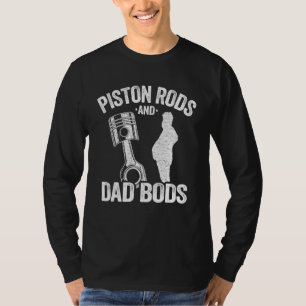 Camiseta Peças Para Carros De Corrida Mecânica Para Automóv
