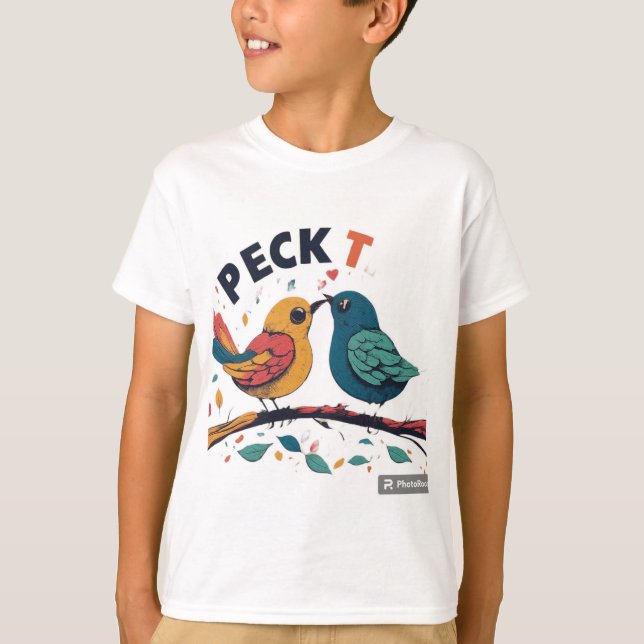 Camiseta Peck o Amor (Frente)