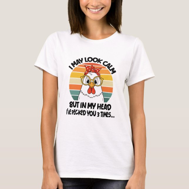Camiseta Pecking Chicken (Frente)