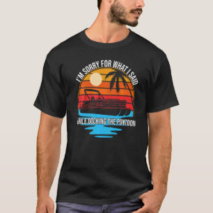 Camiseta Peço Desculpas Pelo Que Disse Enquanto Aterrissava