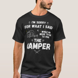 Camiseta Peço Desculpas Pelo Que Disse Enquanto Estacionava