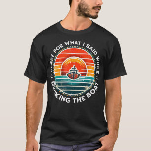 Camiseta Peço desculpas pelo que eu disse quando estava atr