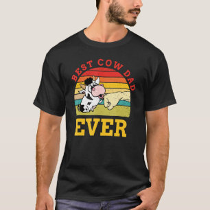 Camiseta Pecuária de vaca, laticínios, ideias