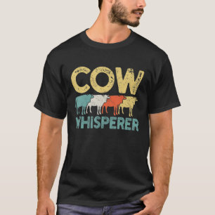 Camiseta Pecuária de Vacas Retro
