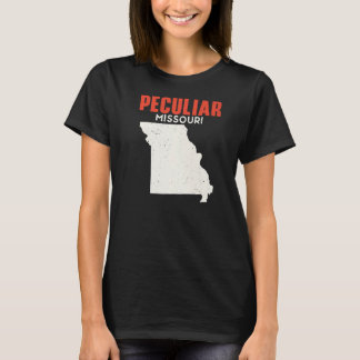 Camiseta Peculiar Missouri EUA State America Viagem Missour
