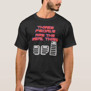 Camiseta Peda do Acelerador de Travagem do Driver de Declar