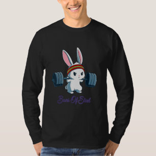 Camiseta Pedaços de Ness Rabbit Bunny Lover Gym Workout En