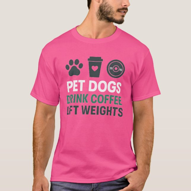 CAMISETA PEDAÇOS DE PEDAÇO DE CAFÉ (Frente)