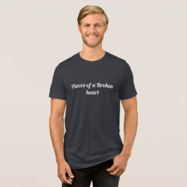 Camiseta "Pedaços de um coração partido"