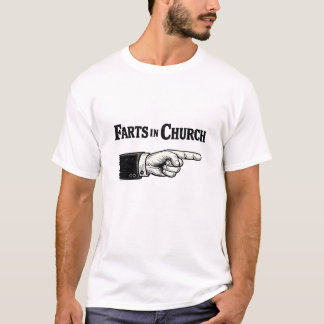 Camiseta Pedaços na igreja