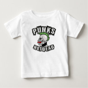 Camiseta Pedaços Não Mortos De Pedra De Rochedo Mohawk Pu