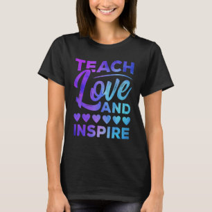 Camiseta Pedagogo Educador Preceptor Instrutor Ensine Amor
