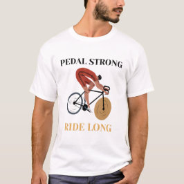 Camiseta Pedal Forte, Longa CICLAGEM