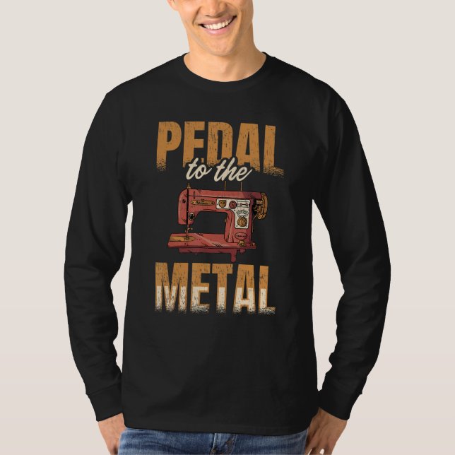Camiseta Pedal Para O Escoador Metálico Qui (Frente)