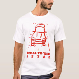 Camiseta Pedal para o metal