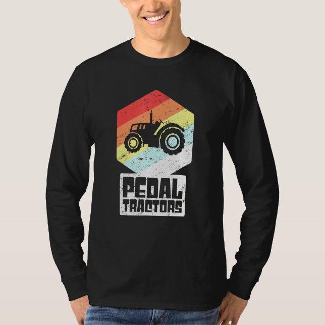 Camiseta Pedal Trator Coleta Antiguidades 1 (Frente)