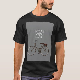 Camiseta Pedale todos os dias.