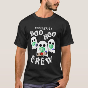 Camiseta Pediatria Boo Boo Crew - Enfermeira Engraçada Hall
