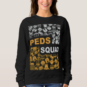 Camiseta Pediatria Esquadrão Registrado de Enfermeiro
