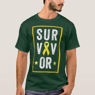 Camiseta Pediatria para crianças Sobreviventes de câncer Aw