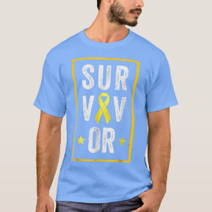 Camiseta Pediatria para crianças Sobreviventes de câncer Aw