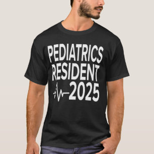 Camiseta Pediatria Residente Médico Dia de Ajuste da Residê