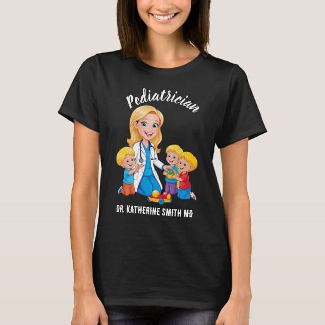 Camiseta pediatric doctor antistress children (Frente)