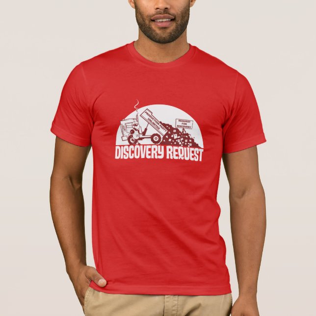 Camiseta Pedido da descoberta (Frente)