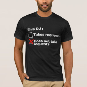 Camiseta Pedidos do DJ